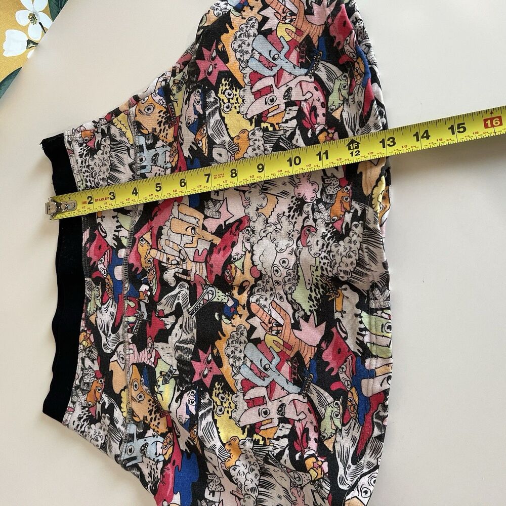 Vtg Kenzo Kids Cartoon Logo Skirt Sz 10 Novelty Print Rare - Picture 6 of 6